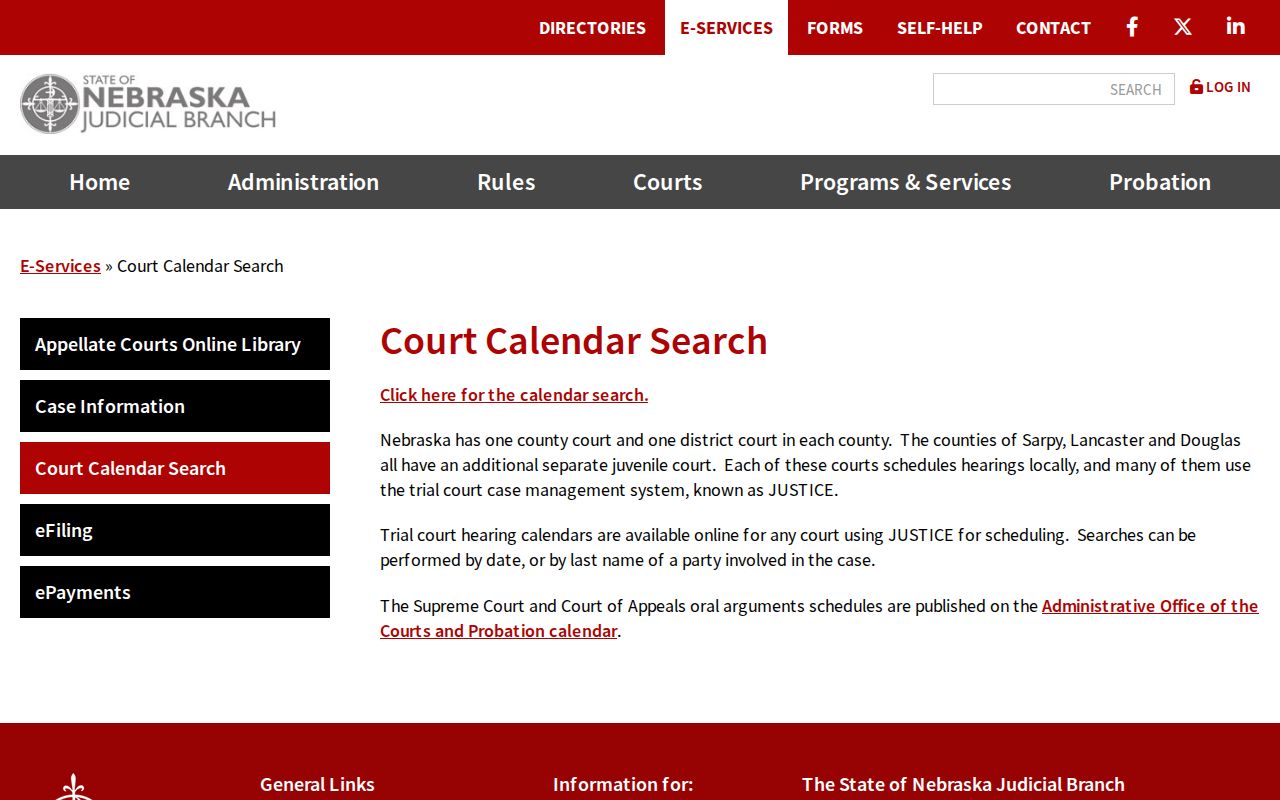 Greeley County criminal court case calendar search